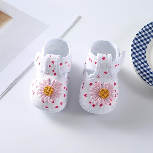 Baby Girl Dress Shoes,Infant Toddler First Walking Mary Jane Flats with Bowknot Non-Slip Soft Sole Wedding Princess in Saudi Arabia