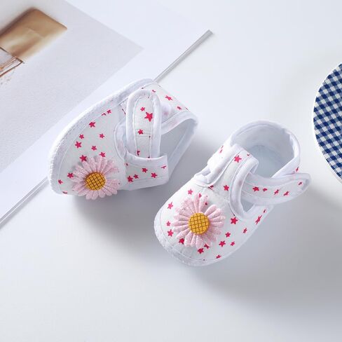 Baby Girl Dress Shoes,Infant Toddler First Walking Mary Jane Flats with Bowknot Non-Slip Soft Sole Wedding Princess in Saudi Arabia
