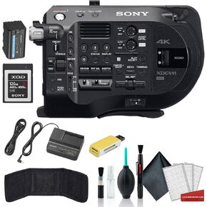 Sony PXW-FS7M2 XDCAM Super 35 Camera System W/ 120GB Memory Card, Cleaning Set and and More