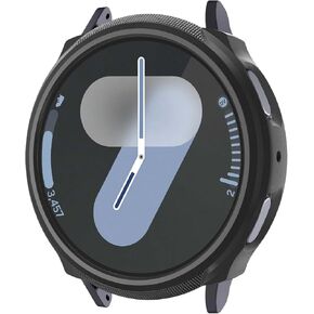 Spigen Liquid Air Designed for Samsung Galaxy Watch 7 44mm Case Flexible Lightweight TPU Case for Galaxy Watch 7 44mm (2024) - Matte Black