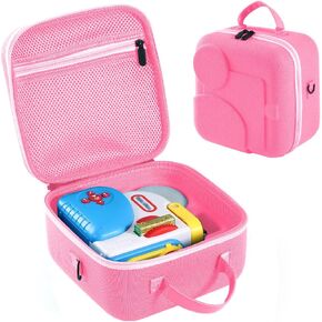 Carrying Case Compatible with Little Tikes Story Dream Machine, Portable Storage Case for Books, Character and Other Accessories - Suitable for Travel and Home Storage (Blue)
