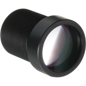 uxcell 25mm CCTV Camera Lens 5MP F2.0 FPV Wide Angle Security Camera Lens M12 Threaded Dia for IP Camera Panoramic, Black