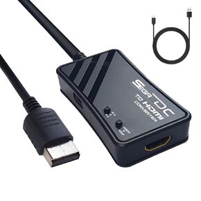 HDMI Cable for SEGA Dreamcast, Sega DC to HDMI Converter, HDMI Adapter for Sega Dreamcast Home Game Console.
