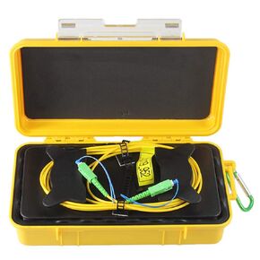 موصلات FTTH SC/APC-SC/APC صندوق كابل إطلاق OTDR G652D أحادي الوضع 9/125 1000 متر مزيل المنطقة الميتة من الألياف البصرية