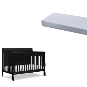 Delta Children Simmons Kids Carter 6-in-1 Convertible Crib - Greenguard Gold Certified, Bianca White