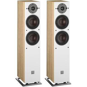 DALI Oberon 5 Hi-Fi Floorstanding Tower Speakers - Light Oak (Pair)