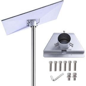 Starlink Gen 3 Pipe Adapter, Starlink Pole Mount, for Starlink Gen 3 Standard Dish, Gen3/V3 Starlink Standard Dish Mounting Plate Starlink Gen 3 Mounting Kit Starlink V3 Mounting Plate Roof Mount