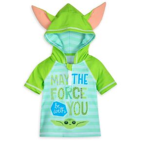 Star Wars The Child Rash Guard for Baby – The Mandalorian, Size 3-6 Months