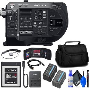 Sony PXW-FS7M2 XDCAM Super 35 Camera System (PXW-FS7M2) + 120GB Memory Card + BP-U35 Battery + Bag + Memory Wallet + Cap Keeper + Cleaning Kit + HDMI Cable (Renewed)
