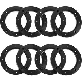 Mobestech 2 Pairs Car Speaker Sturdy Speaker Mount Bracket Ring Useful Adapter Auto Ring for Car (6.5 Inch), 17.5X17.5cm, Black, C7FVJXB952J57K17U in Saudi Arabia