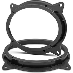 RED WOLF 6" x 9" Front Door Speaker Mount Adapter Fit for 2012 Up Toyota Camry Highlander Tacoma Kluger Sienna Avalon Install Aftermarket Audio Speaker Spacer Ring Bracket Holder 2 PCS