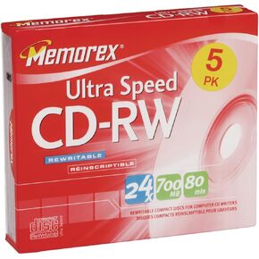MEM03426 - أقراص Memorex CD-RW in Kuwait