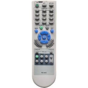 RD-450C Replaced Remote fit for NEC Projector RD-448E LT150Z LT170 LT180 LT180+ LT220 LT240 LT240K LT245 LT25 LT260 LT260K LT265 LT280 LT30 LT30+ LT35 LT35+ LT37 LT37+ LT375 LT380 LT60 M230X M230X+