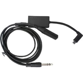 Audio Cable for Airplane Cockpit Recording - Clear Audio with Our Aviation Headset Accessory - Aircraft Audio Cable Compatible with Gopro Hero5, 6, 7, 8, 9, 10, 11 and 12 Black - 10 Foot