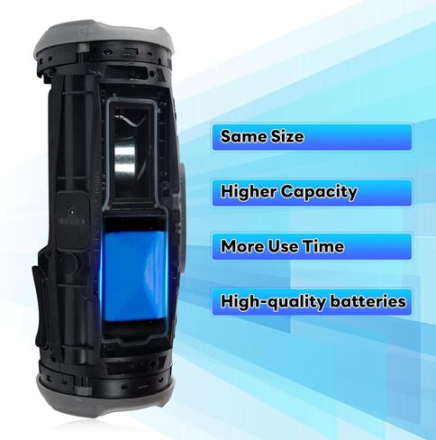 بطارية بديلة GSP-1S3P-CH40 بقدرة 10500 مللي أمبير في الساعة لمكبر صوت بلوتوث JBL Charge 5 المقاوم للماء، 2024 ترقية بطارية عالية السعة 3.7 فولت مع مجموعة أدوات إصلاح in Kuwait