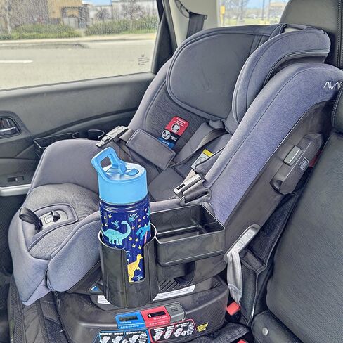 Cup Holder and Snack Tray for Nuna RAVA Car Seats (Does not fit Exec, PIPA, or REVV) - Holds Most Kids Water Bottles - Made from Food Safe ABS - Dishwasher Safe in Saudi Arabia