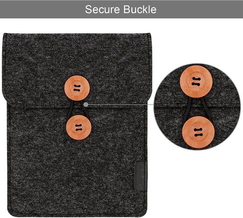 WALNEW Soft Sleeve for 6" Kindle-Sleeve Bag for Kindle 2019/ Kindle 4/5/Kindle Touch/Kindle Paperwhite/Kindle Paperwhite 10th/Kindle Voyage Protective Pouch,Gray in Saudi Arabia