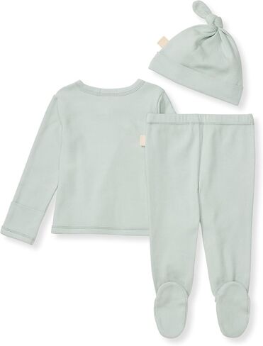 Burt's Bees Baby Unisex-Baby Unisex Baby Take Me Home Set, 3-piece Top, Pant, and Hat Bundle in Saudi Arabia