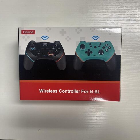 Diswoe Upgraded Wireless Controller for Switch/Lite/OLED Pro Controller for Switch Remote Joystick Gamepad Supports Wake up, Gyro Axis, Turbo, Dual Vibration and Screenshot Function in Saudi Arabia
