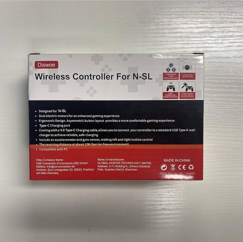 Diswoe Upgraded Wireless Controller for Switch/Lite/OLED Pro Controller for Switch Remote Joystick Gamepad Supports Wake up, Gyro Axis, Turbo, Dual Vibration and Screenshot Function in Saudi Arabia