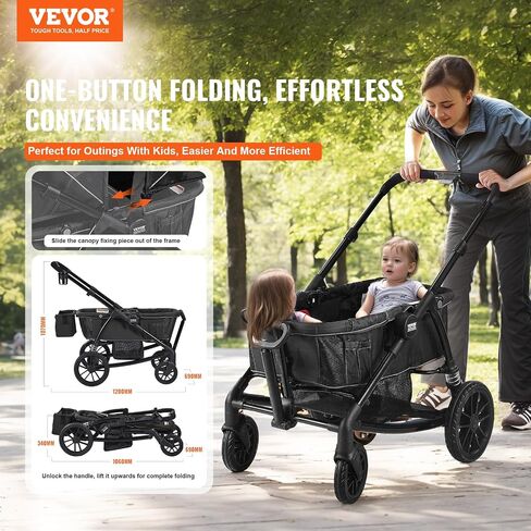 VEVOR All-Terrain Stroller Wagon in Saudi Arabia