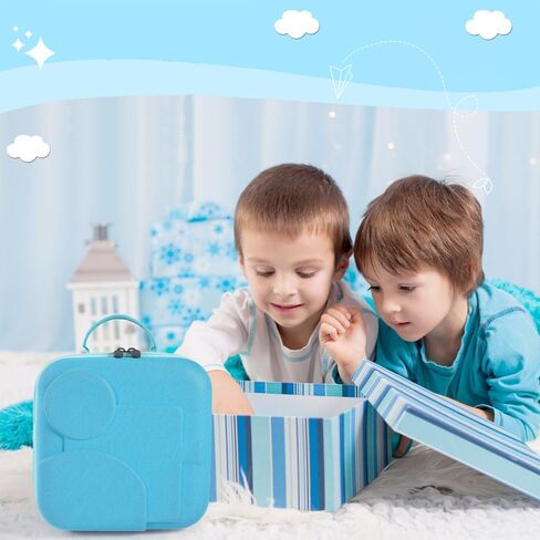 حقيبة حمل متوافقة مع Little Tikes Story Dream Machine، حقيبة تخزين محمولة للكتب والشخصيات وغيرها من الملحقات - مناسبة للسفر والتخزين المنزلي (أزرق) in Kuwait