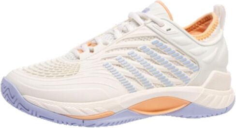 حذاء التنس Hypercourt Supreme 2 للسيدات من K-Swiss (رمادي بنفسجي/أبيض/أخضر ليموني) in Kuwait