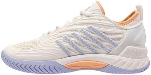 حذاء التنس Hypercourt Supreme 2 للسيدات من K-Swiss (رمادي بنفسجي/أبيض/أخضر ليموني) in Kuwait