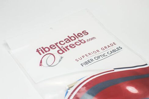 FCD - 1M OS2 LC ST Fiber Patch Cable | 10Gb Duplex 9/125 LC to ST Singlemode Jumper 1 Meter (3.28ft) | 1gb 10gb smf UPC sfp 10gbase sm PVC ofnr lc-st in Saudi Arabia