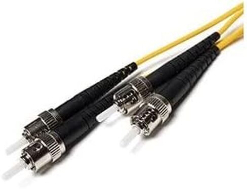 FCD - 1M OS2 LC ST Fiber Patch Cable | 10Gb Duplex 9/125 LC to ST Singlemode Jumper 1 Meter (3.28ft) | 1gb 10gb smf UPC sfp 10gbase sm PVC ofnr lc-st in Saudi Arabia