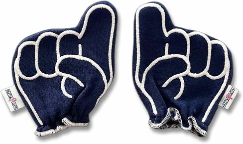 Day1Fans Officially-licensed Protective Baby Mittens (Penn State Navy, 0-3 Months, Penn State Nittany Lions) in Saudi Arabia