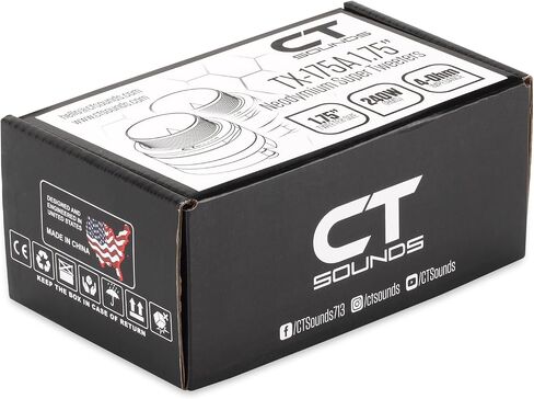 CT Sounds TX-175A 1.75" 480-Watt Neodymium Super Tweeters, Pair in Saudi Arabia