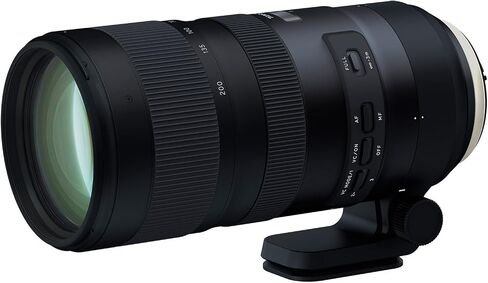Tamron SP 70-200mm F/2.8 Di VC USD G2 Lens for Nikon F-Mount DSLR Cameras A025 Telephoto Zoom Bundle with Deco Gear Photography Backpack + Filter Kit + 64GB Card + Photo Video Accessories in Saudi Arabia