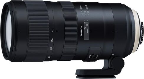Tamron SP 70-200mm F/2.8 Di VC USD G2 Lens for Nikon F-Mount DSLR Cameras A025 Telephoto Zoom Bundle with Deco Gear Photography Backpack + Filter Kit + 64GB Card + Photo Video Accessories in Saudi Arabia