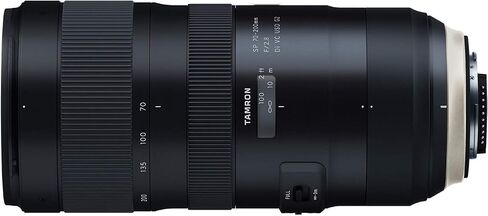Tamron SP 70-200mm F/2.8 Di VC USD G2 Lens for Nikon F-Mount DSLR Cameras A025 Telephoto Zoom Bundle with Deco Gear Photography Backpack + Filter Kit + 64GB Card + Photo Video Accessories in Saudi Arabia