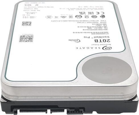 Seagate ST20000NE000 IronWolf Pro 20TB NAS Internal Hard Drive HDD – CMR 3.5 Inch SATA 6Gb/s 7200 RPM (Renewed) in Saudi Arabia