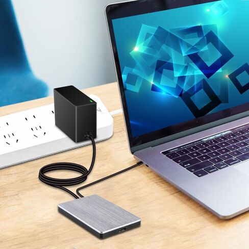[UL-Listed] 12V 2A Power Supply Adapter,100-240V AC to DC Transformer,12 Volt 2 Amp Wall Charger for LED Strip Lights and Low Voltage Devices 24W Power Supply with 5.5x2.1 DC (Black-12V 2A) in Saudi Arabia