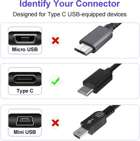 10FT USB-C Charger Cable Power Cord Wire Compatible with All-New Kindle Paperwhite 8G, Paperwhite Signature Edition 32G & Paperwhite Kids 11th Generation or 2021 & Newer (USB C Charger Set) in Saudi Arabia