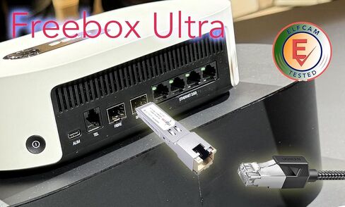 Elfcam® - 10G SFP+ Transceiver Module with RJ45 Port, 10Gb SFP+ Module 10Gbase-T-30m in Saudi Arabia