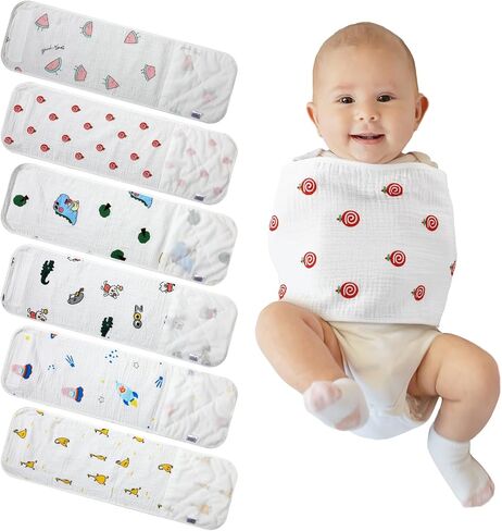 6 Pcs Newborn Snuggle Strap Adjustable Arms Swaddle Band Baby Belly Band Arms Safe Swaddle Sleep Wrap Blanket for Newborn Infant Boy Girls (Flower and Animal Style) in Saudi Arabia