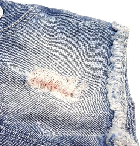 KIDSCOOL SPACE Baby Girls Denim Shorts,Toddler Little Boys Soft Jeans Summer Shortalls in Saudi Arabia