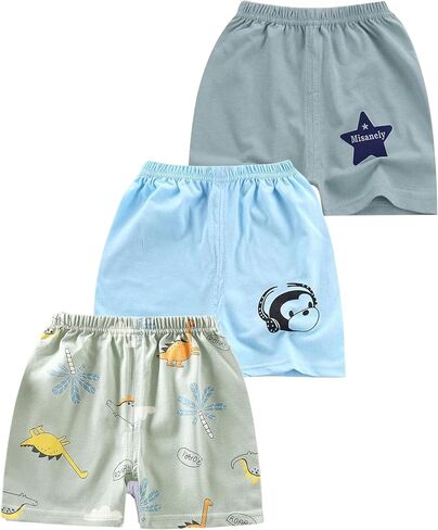 Baby Boy Shorts Cotton Toddler boy shorts Little Kids Dinosaur summer clothes in Saudi Arabia