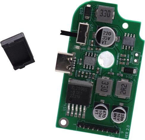 لوحة طاقة شحن USB من النوع C من PartEGG بطارية AA إلى وحدة ليبو قابلة لإعادة الشحن لاستبدال متغيرات ألعاب Sega Gear VA0 & VA1 in Kuwait