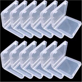 12Pcs Game Cartridge Case Clear Game Card Cartridge Box Anti Dust Cover Transparent Storage Box Case for DS 3DS DSI Protective Single Cartridge Holder