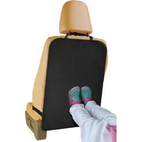 Heavy Duty Kick Mats Back Seat Protectors for Kids, X-Large Durable Car Back Seat Cover, Waterproof Sag Proof Kick Mats Back Seat Protector for Vehicles Protect from Dirt, Mud & Scratches, X-Large