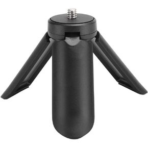 Desktop Tripod,Mini Portable Universal Non-Slip Mobile Phone Tripod Stand Holder with stabilizer Functin,1/4 Inch Screw,for Smartphone/Action Cameras