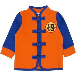 Young Kids Baby Boys Traditional Asian Inspired Long Sleeved Top Sweatshirt, 3 Designs