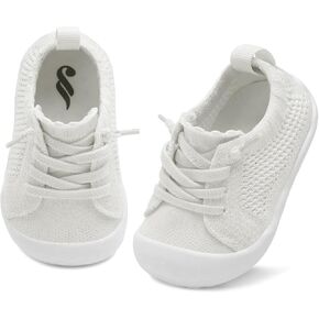 JIASUQI Baby Shoes for Toddler Boys Girls Sneakers Slip on Walking Shoes for Babies