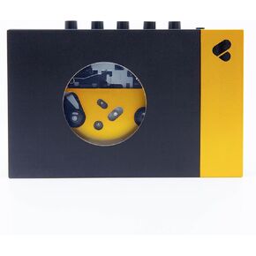 Portable Cassette Player (Amy - Black & Yellow)