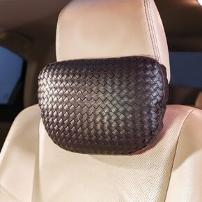 Car Lumbar Support Pillow for Driving Seat Lower Back Cushion Pain Relief Road Trip Essential Interior Accessories luxury Men Women Brown